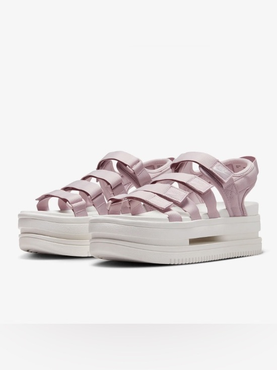 Nike Shoes - Nike Women’s Icon Classic Sandals in Platinum Violet